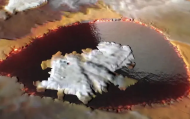 Clip NASA: “Hồ thủy tinh” ở nơi khủng khiếp nhất hệ Mặt Trời