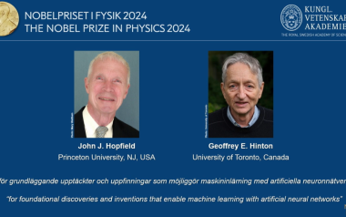 Kỳ lạ giải Nobel Vật Lý 2024, giải thưởng Vật Lý nhưng lại được trao cho các nhà nghiên cứu AI