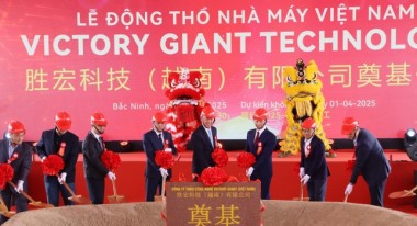 Hai nhà máy công nghệ cao hơn 640 triệu USD động thổ ở Bắc Ninh