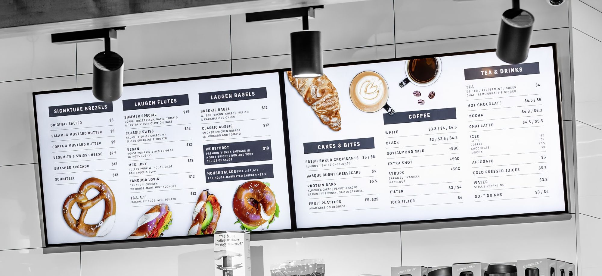 NETWORK DIGITAL MENU BOARDS